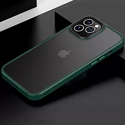 Чехол Epik TPU+PC Metal Buttons для Apple iPhone 12 Pro, iPhone 12 (6.1") Зеленый - миниатюра 2