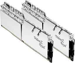 Оперативна пам'ять G.Skill TridentZ RGB ROYAL DDR4 16 GB (2x8GB) 3600MHz (F4-3600C18D-16GTRS) Silver
