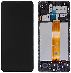 Дисплей Samsung Galaxy M12 M127 (SM-A022F V01) с тачскрином и рамкой, оригинал, Black - фото Дисплей Samsung Galaxy M12 M127 (SM-A022F V01) с тачскрином и рамкой, оригинал, Black