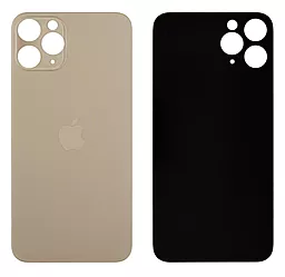 Задня кришка корпусу Apple iPhone 11 Pro (big hole) Original Gold - мініатюра 2
