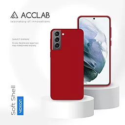 Чохол ACCLAB SoftShell для Samsung Galaxy S21 Red - мініатюра 4