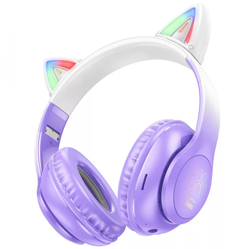 Наушники Hoco W42 Purple - фото 1
