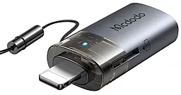 OTG-переходник McDodo M-F Lightning -> USB 2.0/Card Reader black (OT-7850)