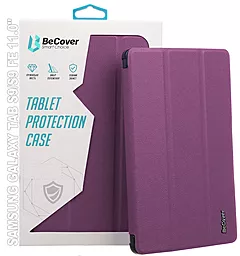Чехол для планшета BeCover Smart Case для Samsung Galaxy Tab S9, S9 FE 11.0" Purple (709892) - фото Чехол для планшета BeCover Smart Case для Samsung Galaxy Tab S9, S9 FE 11.0" Purple (709892)