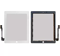 Сенсор (тачскрін) Apple iPad 3 (A1416, A1430) White
