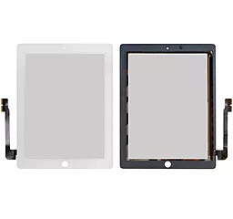 Сенсор (тачскрин) Apple iPad 3 (A1416, A1430) White - фото Сенсор (тачскрин) Apple iPad 3 (A1416, A1430) White