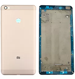 Корпус Xiaomi Mi Max Original Gold - фото Корпус Xiaomi Mi Max Original Gold