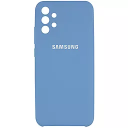Чехол Epik Silicone Cover Full Camera (AAA) Samsung Galaxy A72 4G, A72 5G Denim Blue