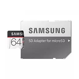 Карта памяти Samsung microSDXC 64GB Pro Endurance Class 10 UHS-I U1 + SD-адаптер (MB-MJ64GA/RU) - миниатюра 3