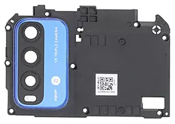 Стекло камеры Xiaomi Redmi 9T с рамкой для материнской платы Original Twilight Blue