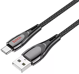Кабель Hoco U133 USB-A - Type-C 15w 3a 1.2м cable Black - фото Кабель Hoco U133 USB-A - Type-C 15w 3a 1.2м cable Black