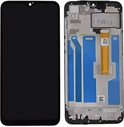 Дисплей Oppo A12, A12s з тачскріном і рамкою, Black