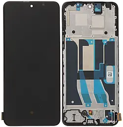 Дисплей Realme 12 Plus з тачскріном і рамкою, оригінал, Black - фото Дисплей Realme 12 Plus з тачскріном і рамкою, оригінал, Black