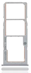 Слот (лоток) SIM-карти Samsung Galaxy A51 A515 / Galaxy A71 A715  White