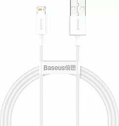 USB Кабель Baseus Superior Series 2.4A 2M Fast Charging Lightning Cable  White (CALYS-C02)