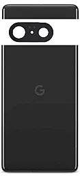 Задняя крышка корпуса Google Pixel 7 со стеклом камеры Original Obsidian - фото Задняя крышка корпуса Google Pixel 7 со стеклом камеры Original Obsidian