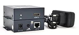 Удлиннитель по витой паре Voltronic HDMI-RJ-45/DC-jack Black (YT-SCPE HDM-100m1080Р/16769)