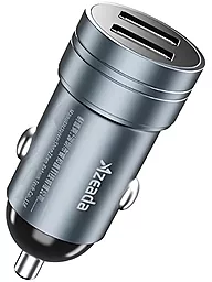 Автомобильное зарядное устройство Proda 2.4a 2xUSB-A ports car charger black (PD-C38-BK) - фото Автомобильное зарядное устройство Proda 2.4a 2xUSB-A ports car charger black (PD-C38-BK)