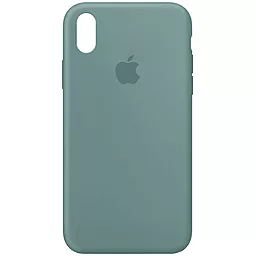 Чохол Silicone Case Full для Apple iPhone XS Max Cactus
