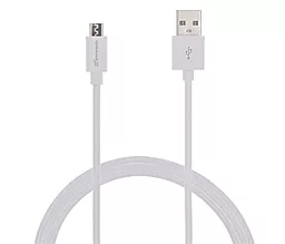 Кабель Grand-X USB-A - micro USB 10.5w 2.5м cable White (PM025W)
