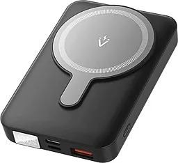 Повербанк Vention FHTB0 Magnetic Wireless Power Bank 10000mAh 22.5W Black - фото Повербанк Vention FHTB0 Magnetic Wireless Power Bank 10000mAh 22.5W Black