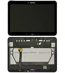 Дисплей для планшету Samsung Galaxy Tab 4 10.1 T530, T531, T535 + Touchscreen with frame (original) Black - фото Дисплей для планшету Samsung Galaxy Tab 4 10.1 T530, T531, T535 + Touchscreen with frame (original) Black