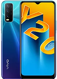 Смартфон Vivo Y20 4/64GB Nebula Blue - фото Смартфон Vivo Y20 4/64GB Nebula Blue