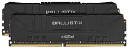 Оперативная память Crucial 16GB (2x8GB) DDR4 3600MHz Ballistix Black (BL2K8G36C16U4B)