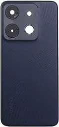 Задняя крышка корпуса Infinix Smart 7 со стеклом камеры, Original Polar Black - фото Задняя крышка корпуса Infinix Smart 7 со стеклом камеры, Original Polar Black