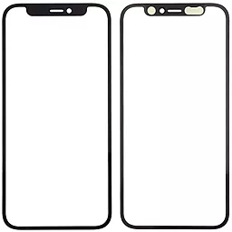 Корпусне скло дисплея Apple iPhone 13 Mini (з OCA плівкою) Black - фото Корпусне скло дисплея Apple iPhone 13 Mini (з OCA плівкою) Black