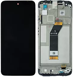 Дисплей Xiaomi Redmi Note 11 4G (China) с тачскрином и рамкой, оригинал, Black