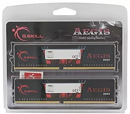 Оперативна пам'ять G.Skill 16GB (2x8GB) DDR4 3200MHz Aegis (F4-3200C16D-16GIS) - мініатюра 3