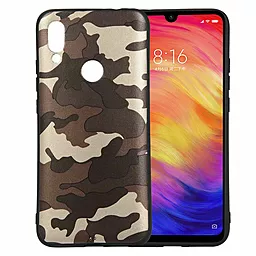 Чехол 1TOUCH Camouflage Xiaomi Redmi Note 7, Note 7 Pro Brown