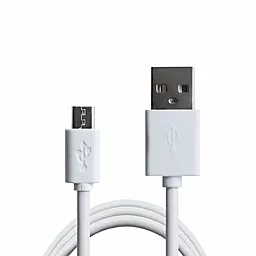 Кабель USB Grand-X 1.5M micro USB Cable White (PM015W)