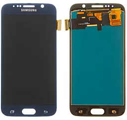 Дисплей Samsung Galaxy S6 G920 з тачскріном, (TFT), Black Sapphire