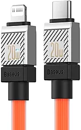 Кабель Baseus CoolPlay Series USB Type-C - Lightning 20w 3a 2м PD сable Orange (CAKW000107) - фото Кабель Baseus CoolPlay Series USB Type-C - Lightning 20w 3a 2м PD сable Orange (CAKW000107)