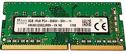 Оперативна пам'ять для ноутбука Hynix SODIMM DDR4 8 GB 2666MHz (HMA81GS6CJR8N-VKN0)