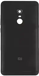 Задняя крышка корпуса Xiaomi Redmi Note 4 MediaTek со стеклом камеры Black - фото Задняя крышка корпуса Xiaomi Redmi Note 4 MediaTek со стеклом камеры Black