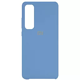 Чехол Silicone Case для Xiaomi Mi Note 10 Lite Denim Blue