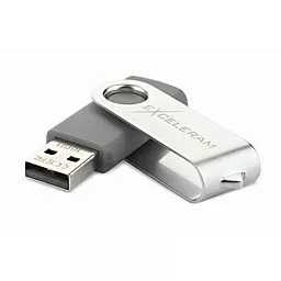 Флешка Exceleram 8GB P1 Series USB 2.0 (EXP1U2SIG08) Gray
