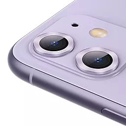 Захисне скло Baseus Alloy Protection Apple iPhone 11 Purple (SGAPIPH61SAJT05)