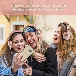 Наушники OneOdio Pro 10 Rose gold - миниатюра 4 Наушники OneOdio Pro 10 Rose gold - миниатюра 4