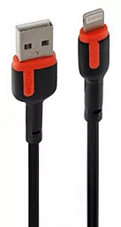 USB Кабель MOXOM MX-CB52 12w 2.4a USB Lightning cable black