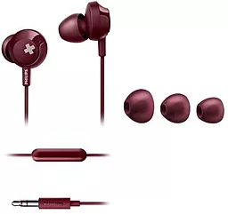 Наушники Philips SHE4305RD Red - миниатюра 5 Наушники Philips SHE4305RD Red - миниатюра 5