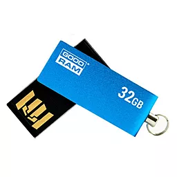 Флешка GooDRam 32GB UCU2 Cube Blue USB 2.0 (UCU2-0320B0R11)