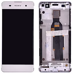 Дисплей Sony Xperia XA Ultra, Xperia C6, Xperia C6 Ultra (F3211, F3212, F3213, F3215, F3216) с тачскрином и рамкой, оригинал, White - фото Дисплей Sony Xperia XA Ultra, Xperia C6, Xperia C6 Ultra (F3211, F3212, F3213, F3215, F3216) с тачскрином и рамкой, оригинал, White
