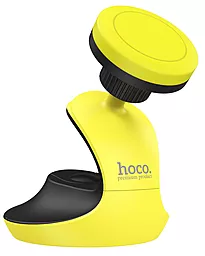 Тримач магнітний Hoco CA15 Magnet Black / Yellow - фото Тримач магнітний Hoco CA15 Magnet Black / Yellow