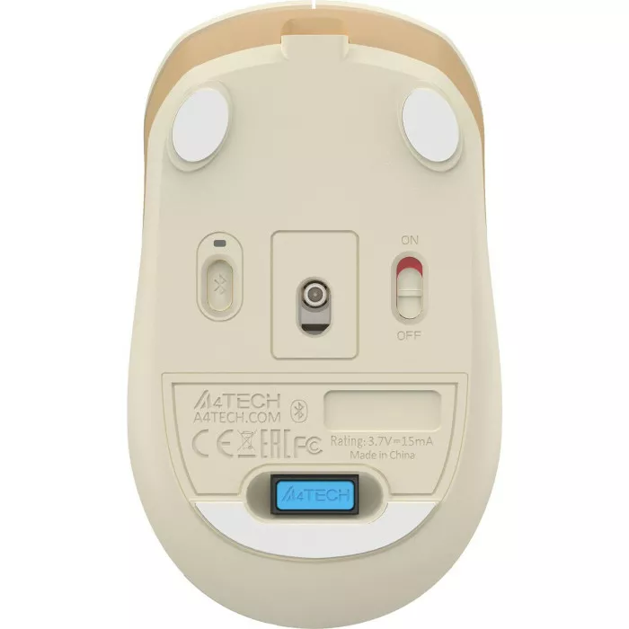 Комп'ютерна мишка A4Tech FB26CS Air Wireless/Bluetooth Cafe Latte - фото 10