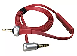 Аудіо кабель Sony Audio DC3.5 mini Jack 3.5 мм M/M Cable 1 м red (YT-AUXSY-1-R) - мініатюра 2