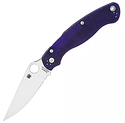Нож Spyderco Military 2 Dark Blue (C36GPDBL2) - фото Нож Spyderco Military 2 Dark Blue (C36GPDBL2)